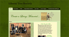 Desktop Screenshot of libertytreesociety.org